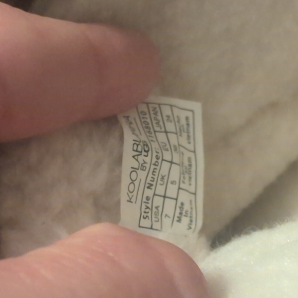 Uggs Kookaburra Leather Winter Boots Fully Sharp Aligned Side Zipper NWOT - Picture 8 of 13